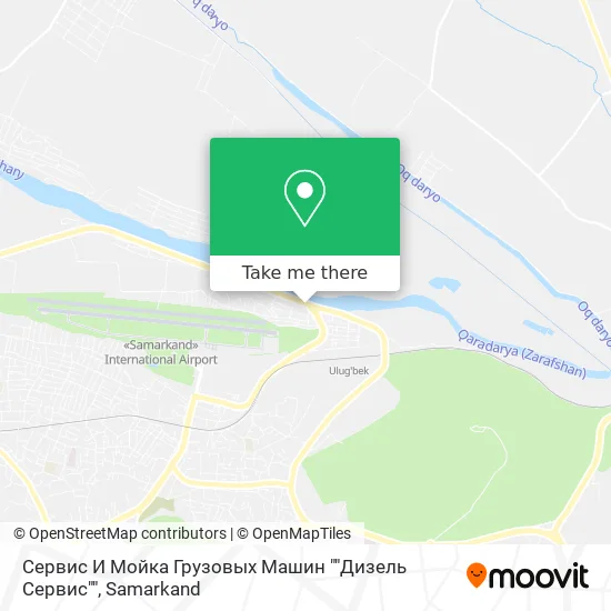 Сервис И Мойка  Грузовых Машин ""Дизель Сервис"" map
