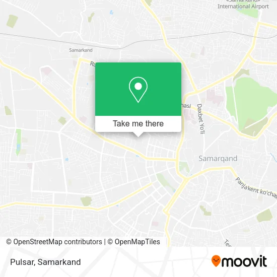 Pulsar map