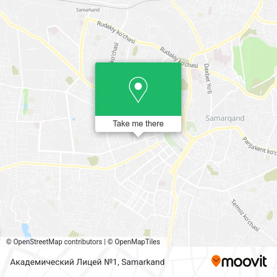 Академический Лицей №1 map