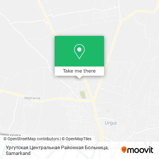 Ургутская Центральная Районная Больница map