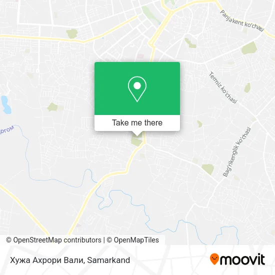 Хужа Ахрори Вали map