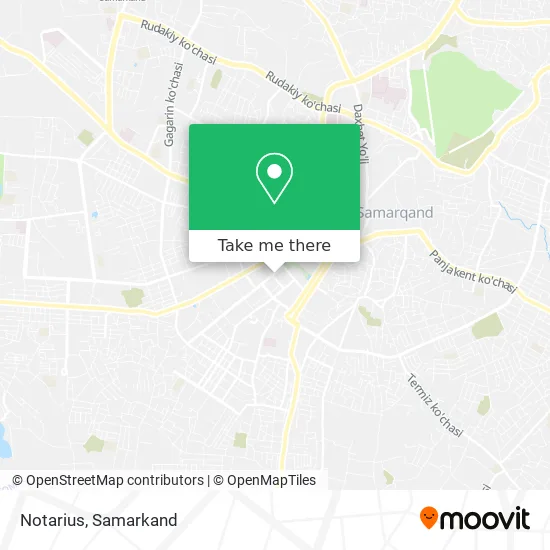 Notarius map