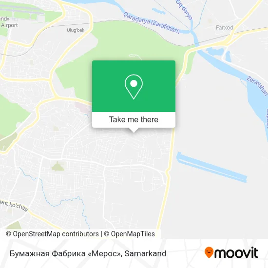 Бумажная Фабрика «Мерос» map