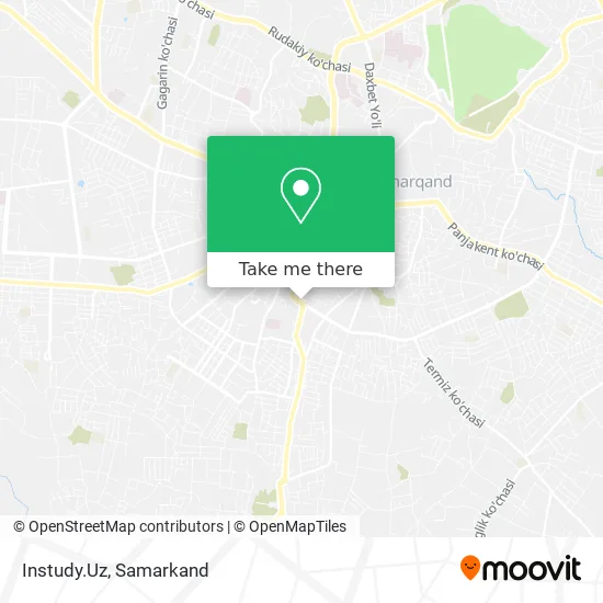 Instudy.Uz map