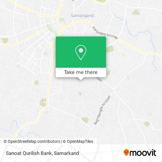 Sanoat Qurilish Bank map
