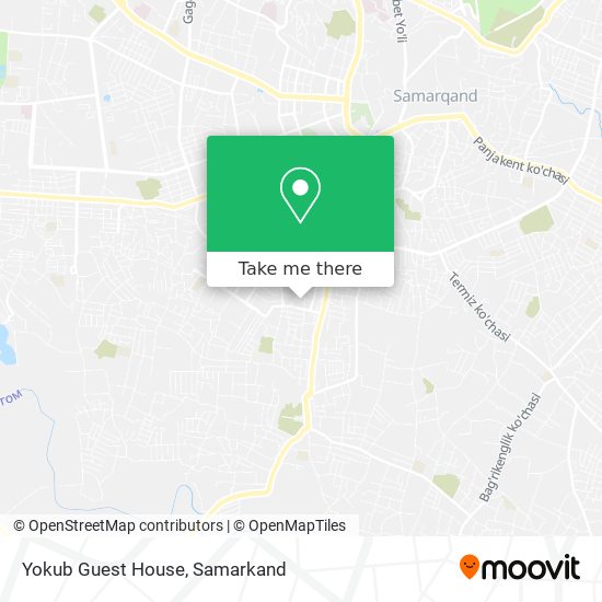 Yokub Guest House map