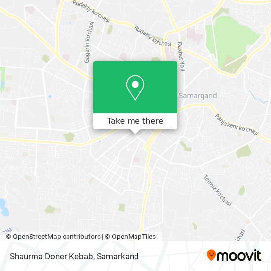 Shaurma Doner Kebab map