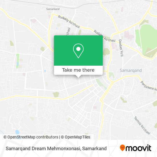 Samarqand Dream Mehmonxonasi map