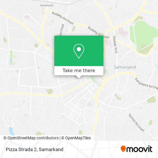 Pizza Strada 2 map