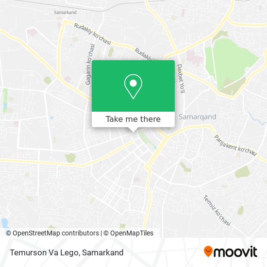 Temurson Va Lego map