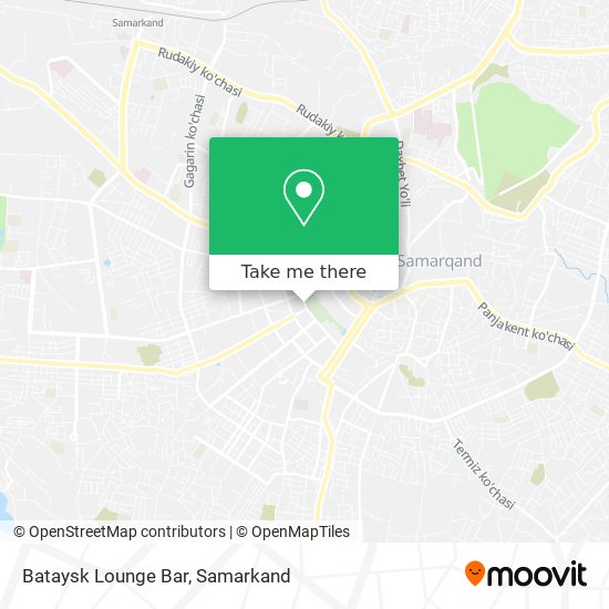 Bataysk Lounge Bar map