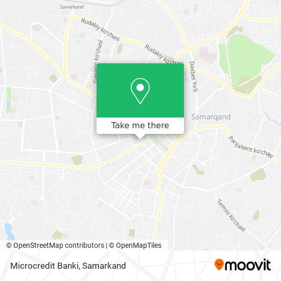 Microcredit Banki map