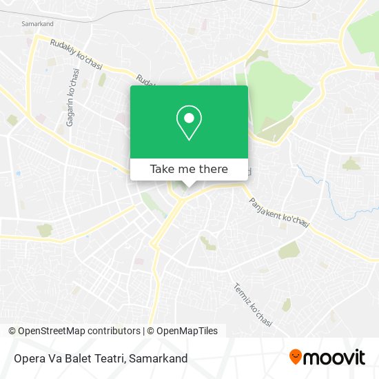 Opera Va Balet Teatri map