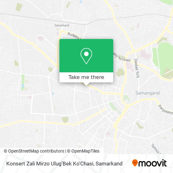 Konsert Zali Mirzo Ulug'Bek Ko'Chasi map