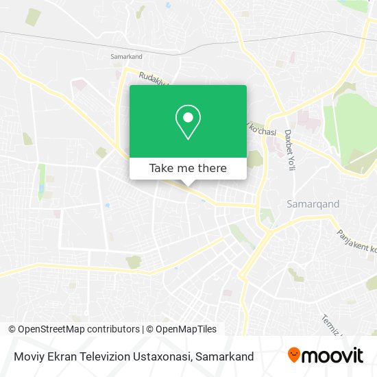 Moviy Ekran Televizion Ustaxonasi map