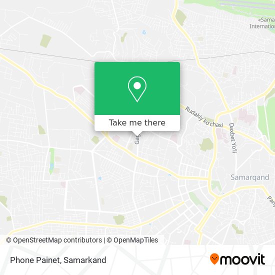 Phone Painet map