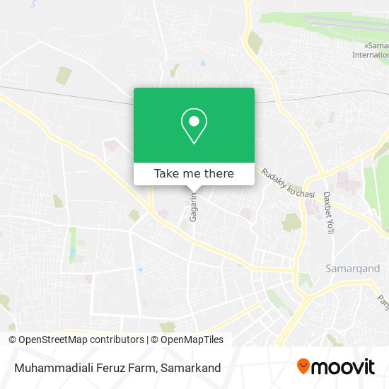 Muhammadiali Feruz Farm map