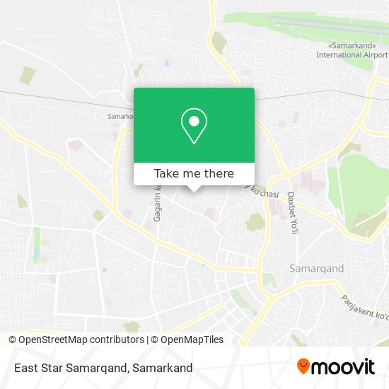 East Star Samarqand map
