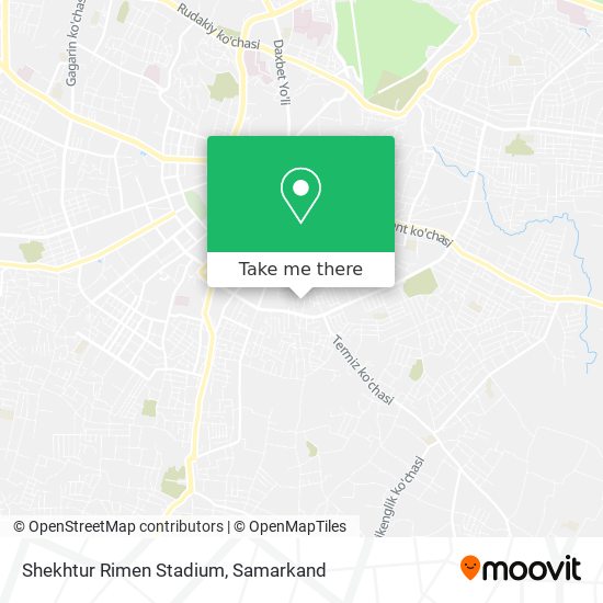 Shekhtur Rimen Stadium map
