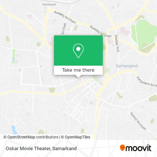 Oskar Movie Theater map