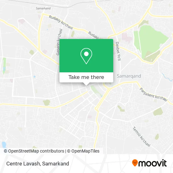 Centre Lavash map