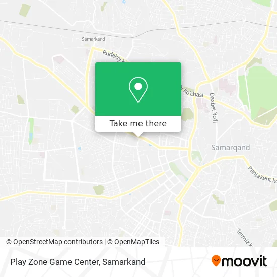 Play Zone Game Center map