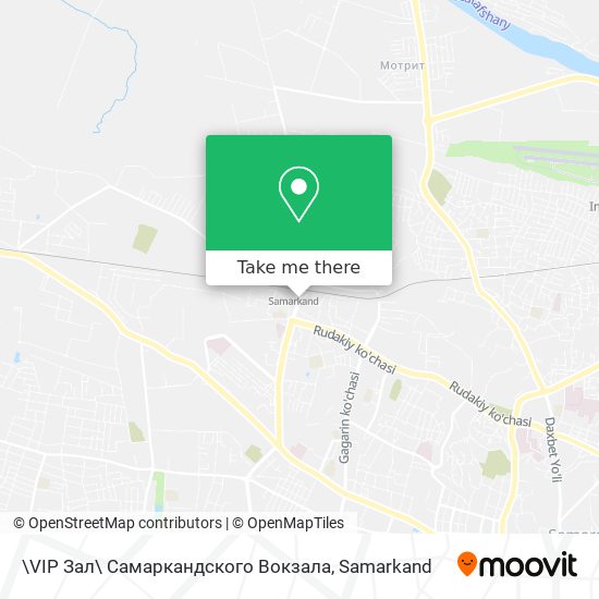 \VIP Зал\ Самаркандского Вокзала map
