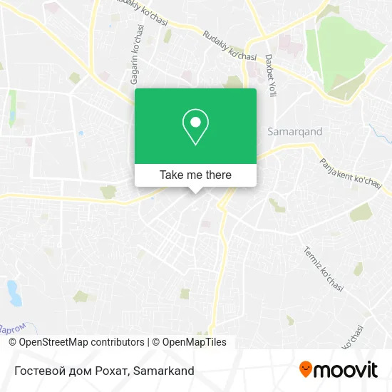 Гостевой дом Рохат map