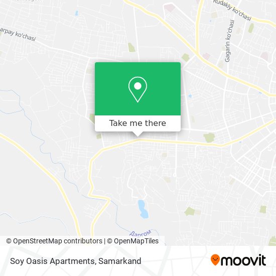 Soy Oasis Apartments map