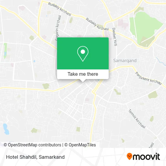Hotel Shahdil map
