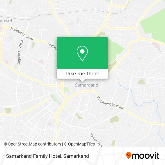 Samarkand Family Hotel map