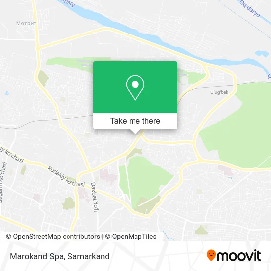 Marokand Spa map