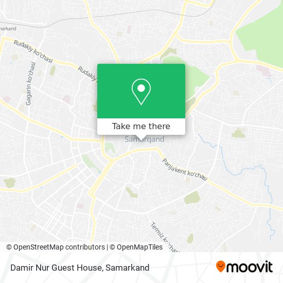 Damir Nur Guest House map