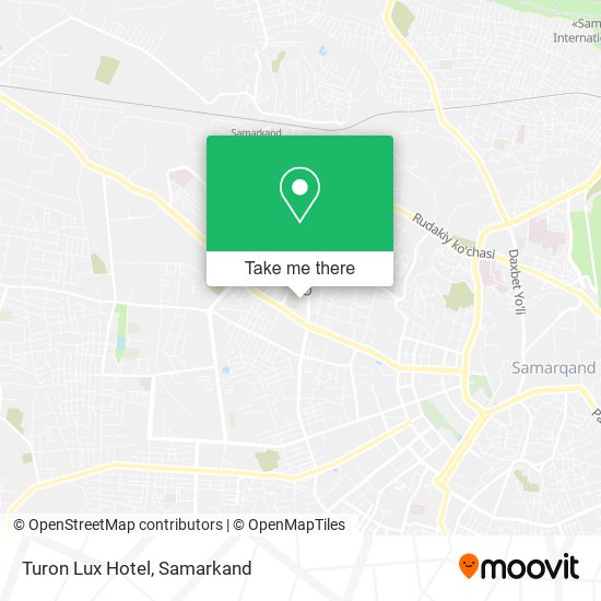 Turon Lux Hotel map