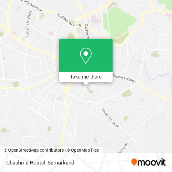 Chashma Hostel map