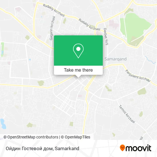 Ойдин Гостевой дом map