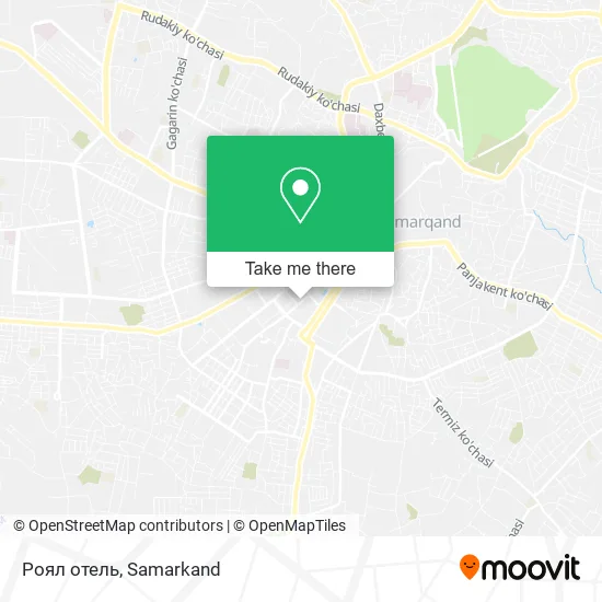 Роял отель map