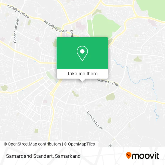 Samarqand Standart map