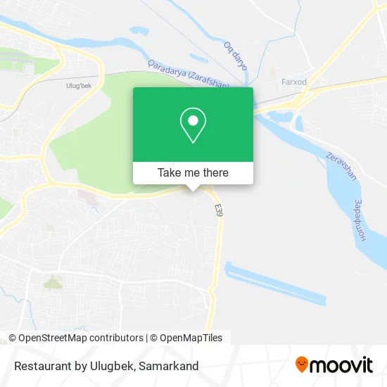 Restaurant by Ulugbek map