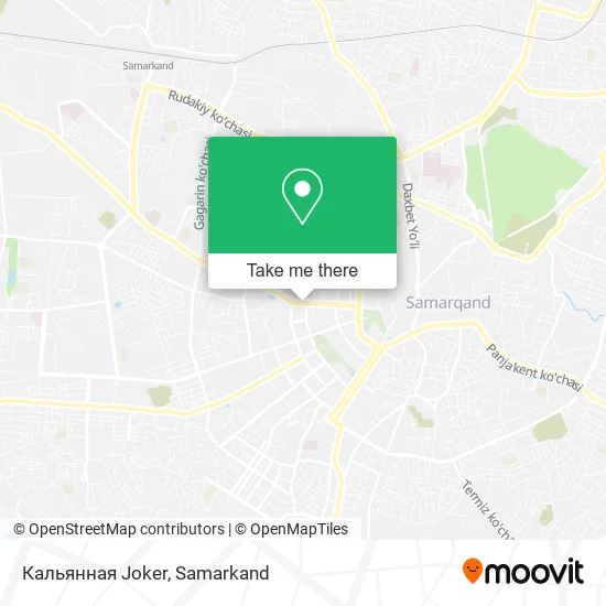 Кальянная Joker map