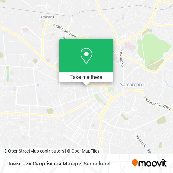 Памятник Скорбящей Матери map