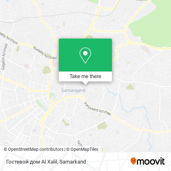 Гостевой дом Al Xalil map