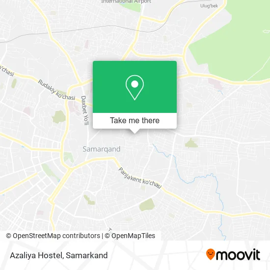 Azaliya Hostel map
