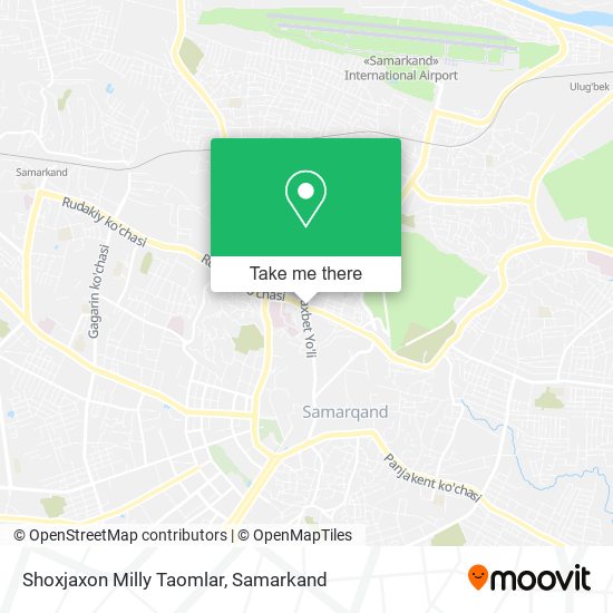 Shoxjaxon Milly Taomlar map