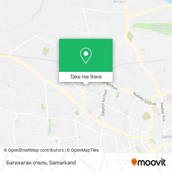 Багизаган отель map