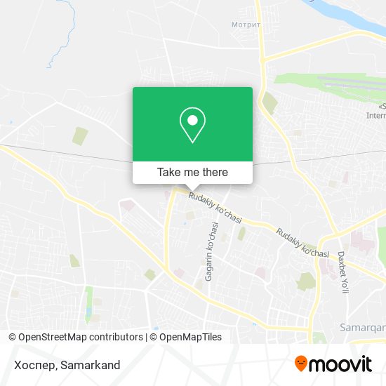 Хоспер map