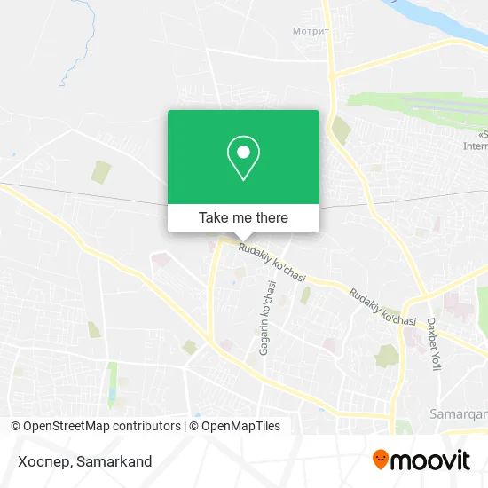 Хоспер map