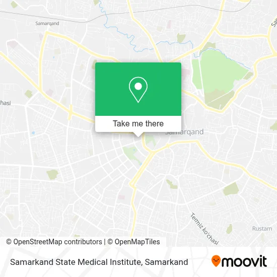 Samarkand State Medical Institute map
