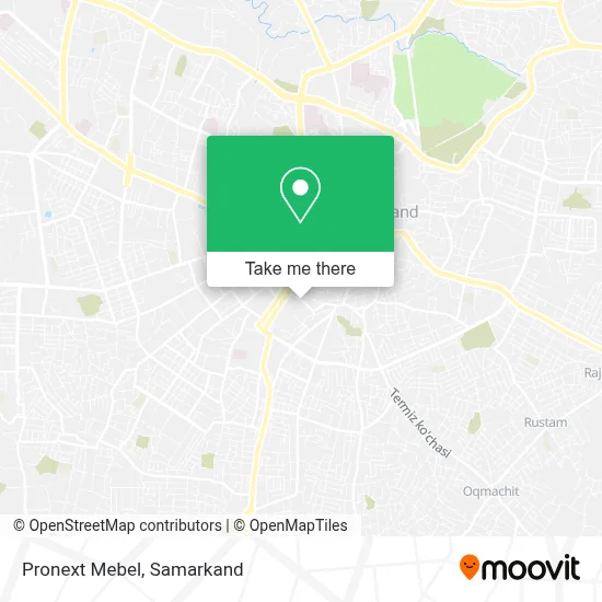 Pronext Mebel map