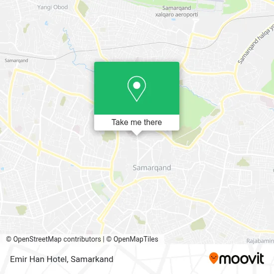 Emir Han Hotel map